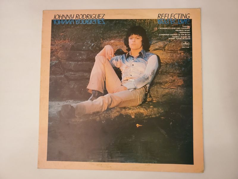 Johnny Rodriguez Reflecting vinyl record